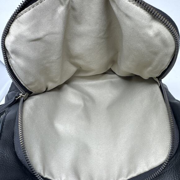 American Leather Co Black Cleveland Midsize Backpack main image 7